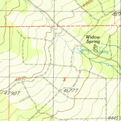 United States Geological Survey Elk Spring, CA (1986, 24000-Scale) digital map