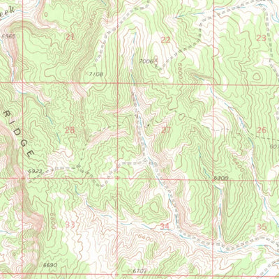 United States Geological Survey Elk Springs, CO (1960, 62500-Scale) digital map