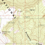United States Geological Survey Elk Springs, MT (1988, 24000-Scale) digital map