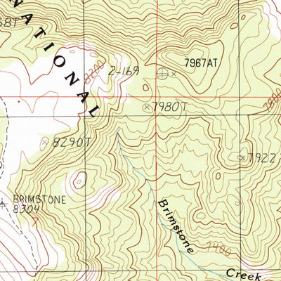United States Geological Survey Elk Springs, MT (1988, 24000-Scale) digital map