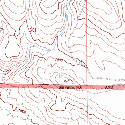 United States Geological Survey Elk Springs, MT (1997, 24000-Scale) digital map