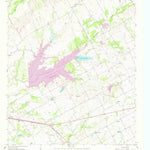United States Geological Survey Elk, TX (1957, 24000-Scale) digital map