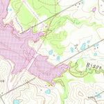 United States Geological Survey Elk, TX (1957, 24000-Scale) digital map