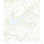 United States Geological Survey Elk, TX (2022, 24000-Scale) digital map