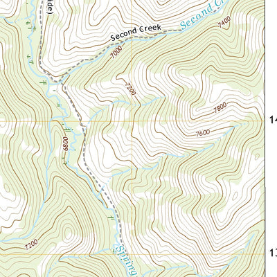 United States Geological Survey Elk Valley, ID (2020, 24000-Scale) digital map
