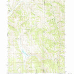 United States Geological Survey Elk Valley, ID-WY (1980, 24000-Scale) digital map