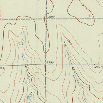 United States Geological Survey Elkader NE, KS (1972, 24000-Scale) digital map