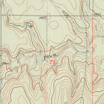 United States Geological Survey Elkader NE, KS (1972, 24000-Scale) digital map
