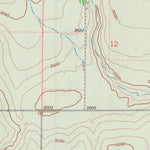 United States Geological Survey Elkader NW, KS (1972, 24000-Scale) digital map