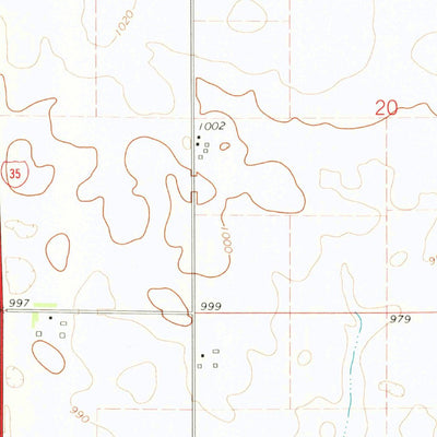 United States Geological Survey Elkhart, IA (1972, 24000-Scale) digital map