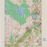 United States Geological Survey Elkhart Lake, WI (1992, 24000-Scale) digital map
