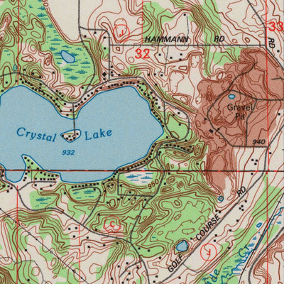 United States Geological Survey Elkhart Lake, WI (1992, 24000-Scale) digital map