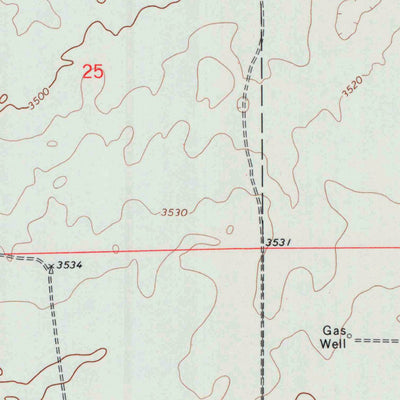 United States Geological Survey Elkhart North, KS (1973, 24000-Scale) digital map