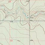 United States Geological Survey Elkhart NW, KS (1973, 24000-Scale) digital map