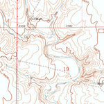 United States Geological Survey Elkhart South, KS-OK (1973, 24000-Scale) digital map
