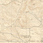United States Geological Survey Elkhead Creek, CO (1924, 62500-Scale) digital map