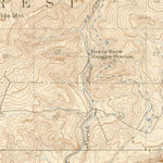 United States Geological Survey Elkhead Creek, CO (1924, 62500-Scale) digital map