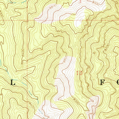 United States Geological Survey Elkhorn Canyon, NV (1971, 24000-Scale) digital map