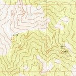 United States Geological Survey Elkhorn Canyon, NV (1971, 24000-Scale) digital map