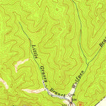 United States Geological Survey Elkhorn City, KY-VA (1954, 24000-Scale) digital map