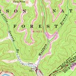 United States Geological Survey Elkhorn City, KY-VA (1963, 24000-Scale) digital map