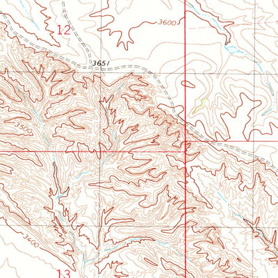 United States Geological Survey Elkhorn Creek SW, MT (1980, 24000-Scale) digital map