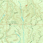 United States Geological Survey Elkhorn Creek, WA (1986, 24000-Scale) digital map