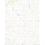 United States Geological Survey Elkhorn Creek West, MT (1980, 24000-Scale) digital map