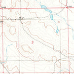 United States Geological Survey Elkhorn Creek West, MT (1980, 24000-Scale) digital map