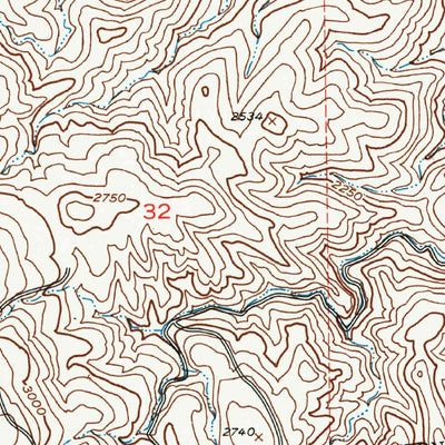 United States Geological Survey Elkhorn Hills, CA (1954, 24000-Scale) digital map