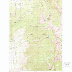 United States Geological Survey Elkhorn Hot Springs, MT (1988, 24000-Scale) digital map