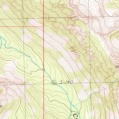 United States Geological Survey Elkhorn Hot Springs, MT (1988, 24000-Scale) digital map