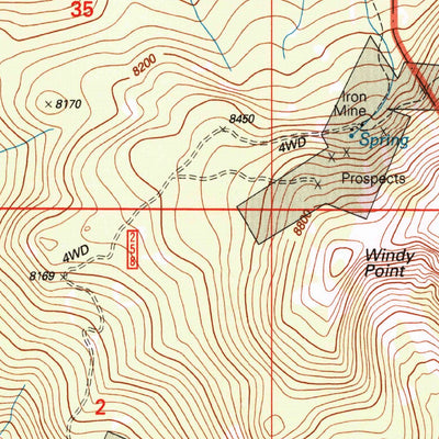 United States Geological Survey Elkhorn, MT (2001, 24000-Scale) digital map