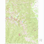 United States Geological Survey Elkhorn Peak, OR (1972, 24000-Scale) digital map