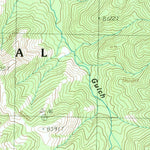 United States Geological Survey Elkhorn Peak, WY (1989, 24000-Scale) digital map