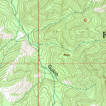 United States Geological Survey Elkhorn Peak, WY (1991, 24000-Scale) digital map