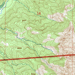 United States Geological Survey Elkhorn Peak, WY (1991, 24000-Scale) digital map
