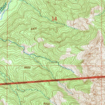 United States Geological Survey Elkhorn Peak, WY (1991, 24000-Scale) digital map