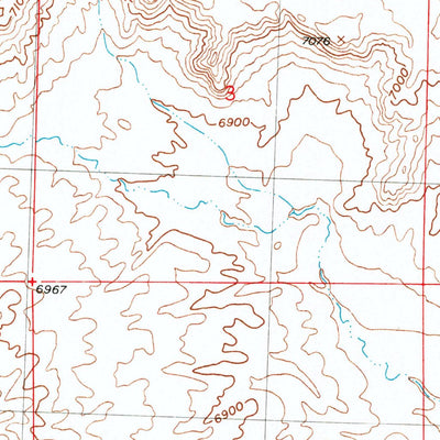 United States Geological Survey Elkhorn Springs, WY (1953, 24000-Scale) digital map