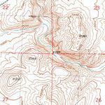 United States Geological Survey Elkhorn Springs, WY (1953, 24000-Scale) digital map