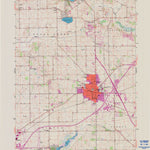 United States Geological Survey Elkhorn, WI (1960, 24000-Scale) digital map