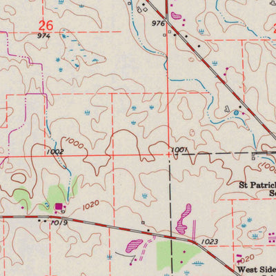 United States Geological Survey Elkhorn, WI (1960, 24000-Scale) digital map