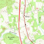 United States Geological Survey Elkin South, NC (1971, 24000-Scale) digital map