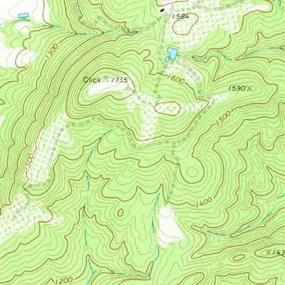 United States Geological Survey Elkin South, NC (1971, 24000-Scale) digital map