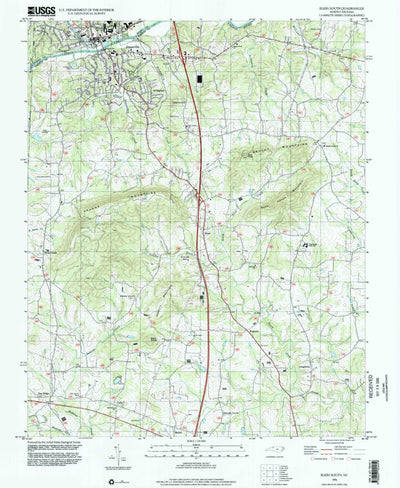United States Geological Survey Elkin South, NC (1996, 24000-Scale) digital map