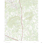 United States Geological Survey Elkin South, NC (2022, 24000-Scale) digital map