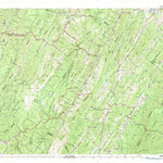 United States Geological Survey Elkins, WV-VA (1981, 100000-Scale) digital map