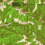United States Geological Survey Elkinsville, IN (1947, 24000-Scale) digital map