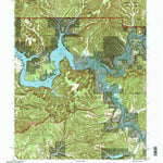 United States Geological Survey Elkinsville, IN (1966, 24000-Scale) digital map