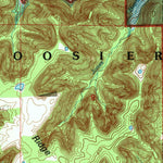United States Geological Survey Elkinsville, IN (1966, 24000-Scale) digital map